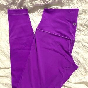 Lululemon Wunder Under Leggings size 8
